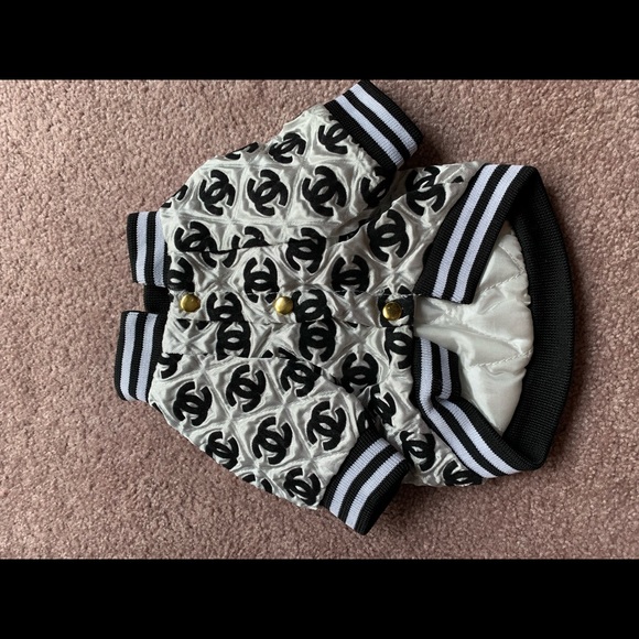 RE-POSHING Black and White Dog Jacket - Picture 6 of 11